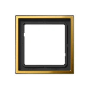 Изображение Рамка на 1 пост LS 990 золото GO2981 Jung