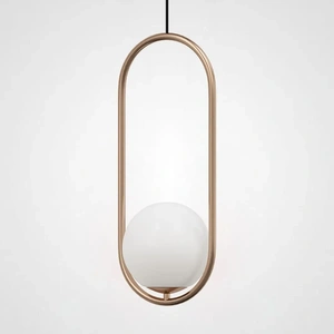 Изображение Подвесной Светильник Matthew Mccormick Hoop 50 Бронза Mila Pendant By Imperiumloft