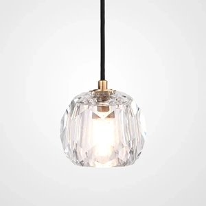 Изображение Подвесной Светильник Boule De Cristal Single Rod Pendant Brass By Imperiumloft