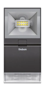 Изображение Прожектор уличный с датчиком движения Theben theLeda S10 W BK (1020932)