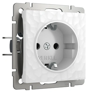 Изображение Розетка с заземлением (белый) W1271001