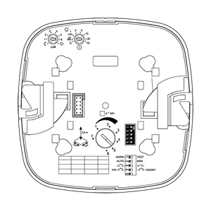 Изображение Датчик присутствия Steinel IR Quattro HD COM1 AP (592400)