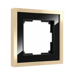 Черный / латунь изображение