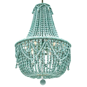 Изображение Люстра Chanteuse Chandelier Turquoise By Imperiumloft