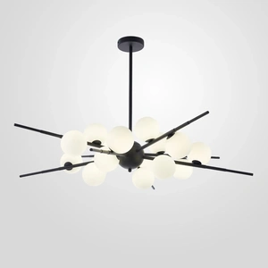 Изображение Люстра Cherry Bomb 16 Balls Black By Imperiumloft