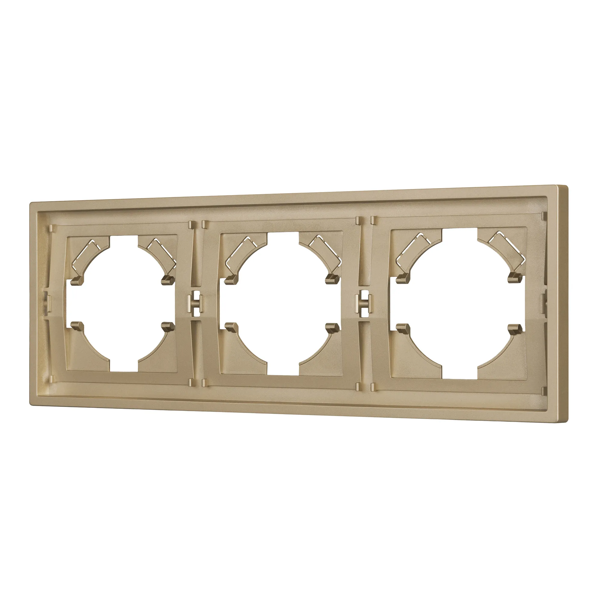 Рамка пластиковая FRM-TENDO-SFPL-3-GD (Arlight, -)