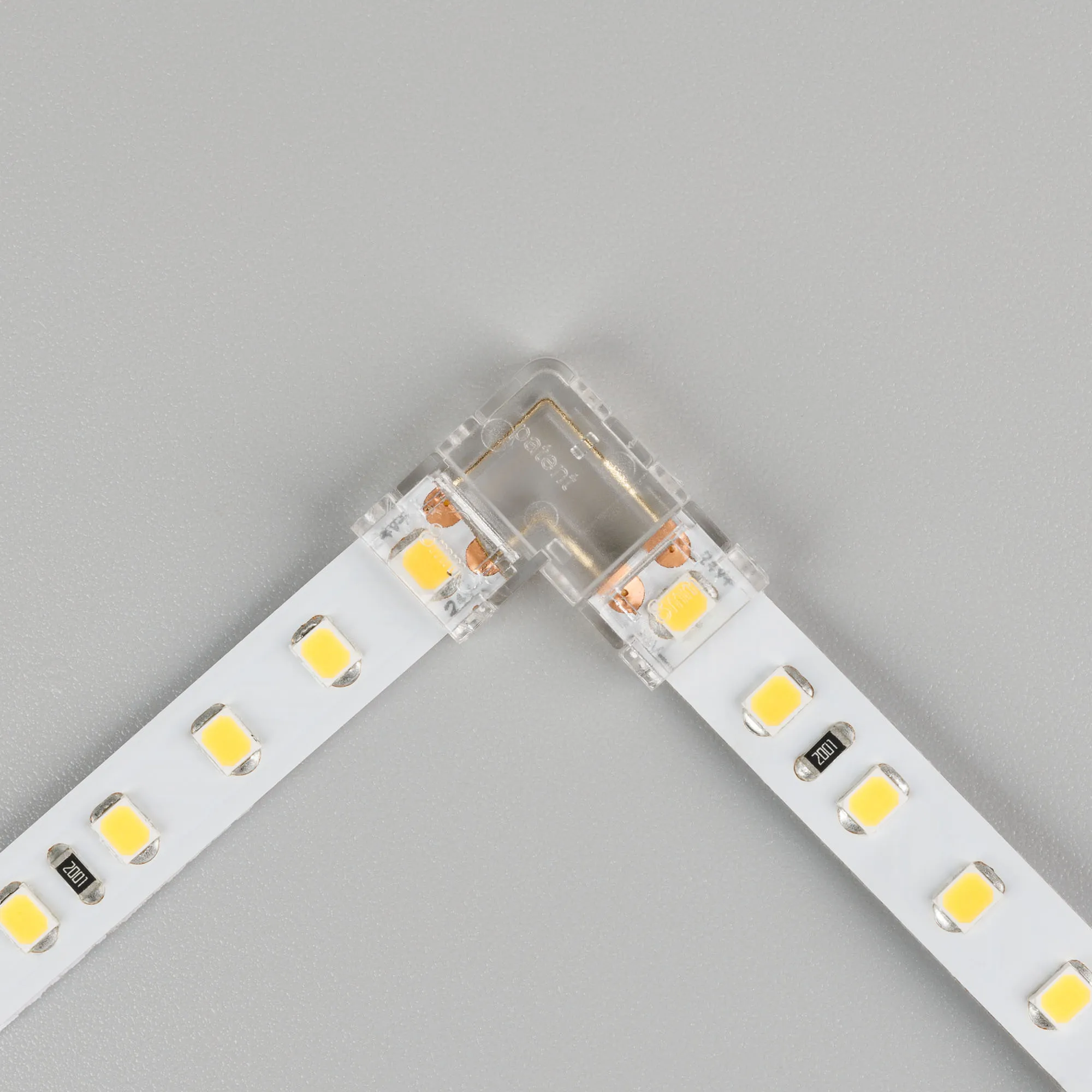 Коннектор угловой FIX-MONO-8mm-2pin-STS (Arlight, Прозрачный)