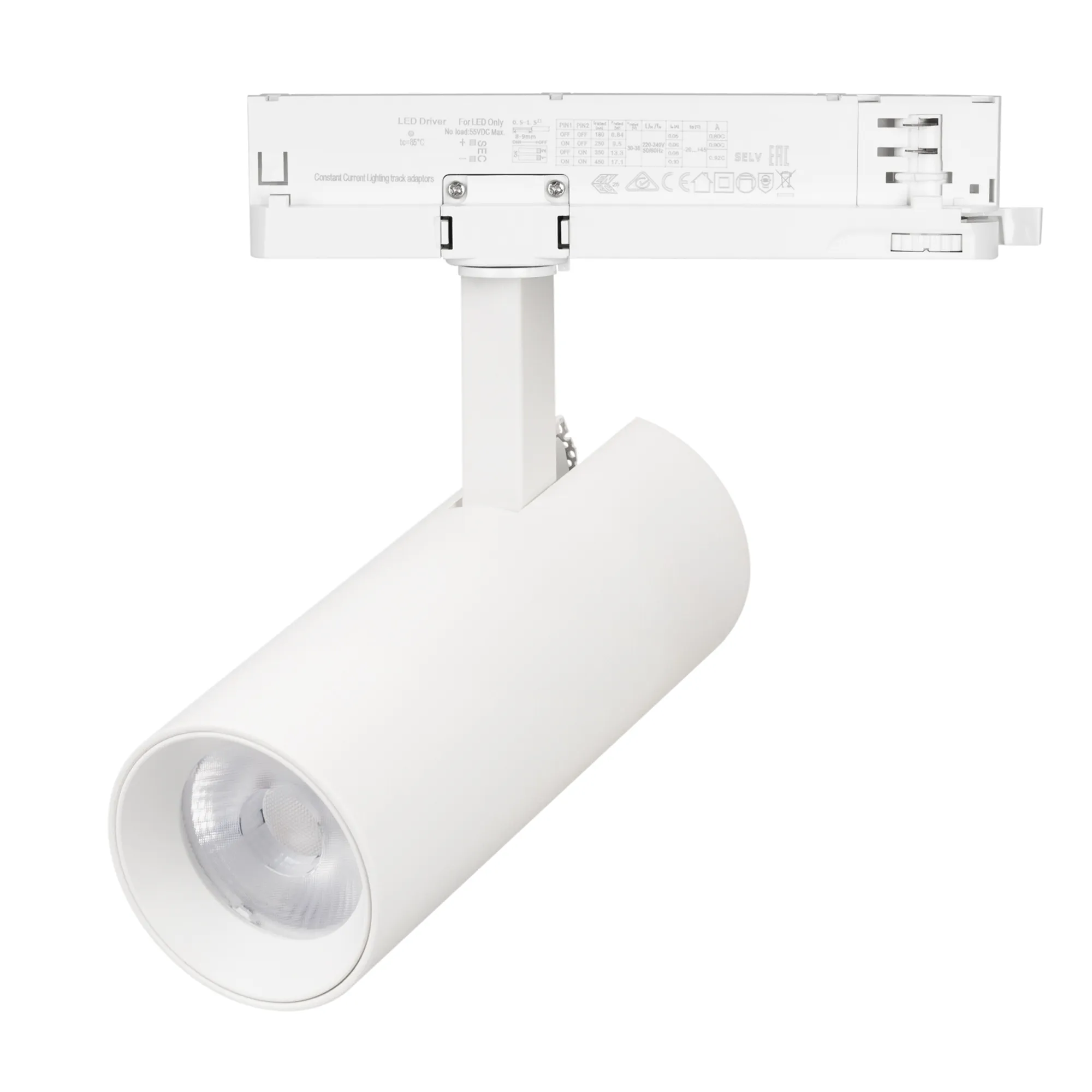 Светильник LGD-GERA-4TR-R55-10W Warm3000 (WH, 15 deg, 230V) (Arlight, IP20 Металл, 5 лет)